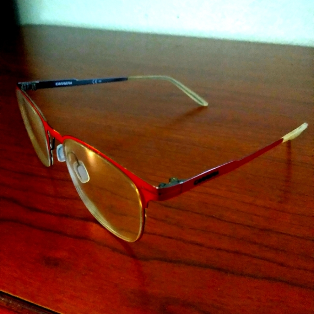 Carrera CA6660 VZ4 Men's Eyeglasses Frames 50-22-145 Matte Red